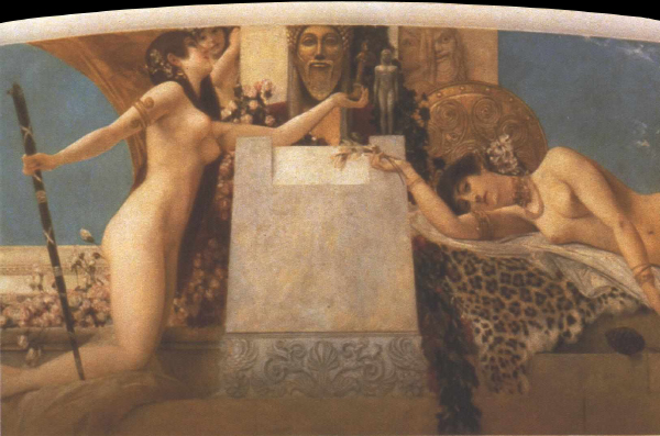 Gustav Klimt - Altar of Dionysos 1886